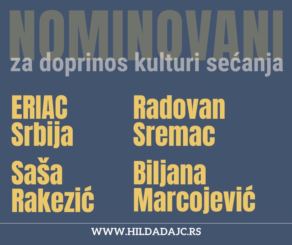 Nominovani SHD2026 Nominovani SHD2026